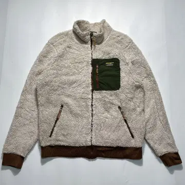 00s 엘엘빈 레트로 X형 플리스 자켓 M Y2K 7140