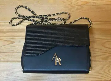 [ Aprily ] 체인 월렛 백/블랙