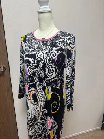 새상품급 LEONARD 레오나르 롱 원피스 LL