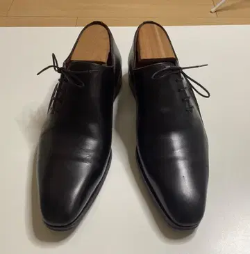 컨디션 최상 마그나니 블랙 비즈니스 슈즈 사이즈 40 25.5cm