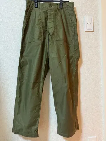 CIOTA EDIFICE 별주 수빈 코튼 몰스킨 베이커 팬츠