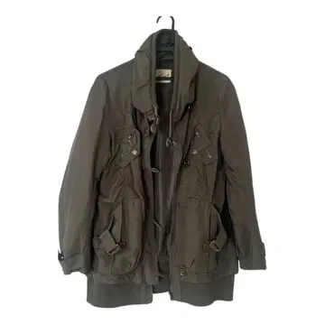 여성용 밀리터리풍 자켓 올리브 그린 L 사이즈