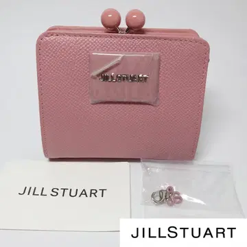 [ 미사용 새상품 ] 질스튜어트 멜티 가마구치 접이식 지갑 핑크