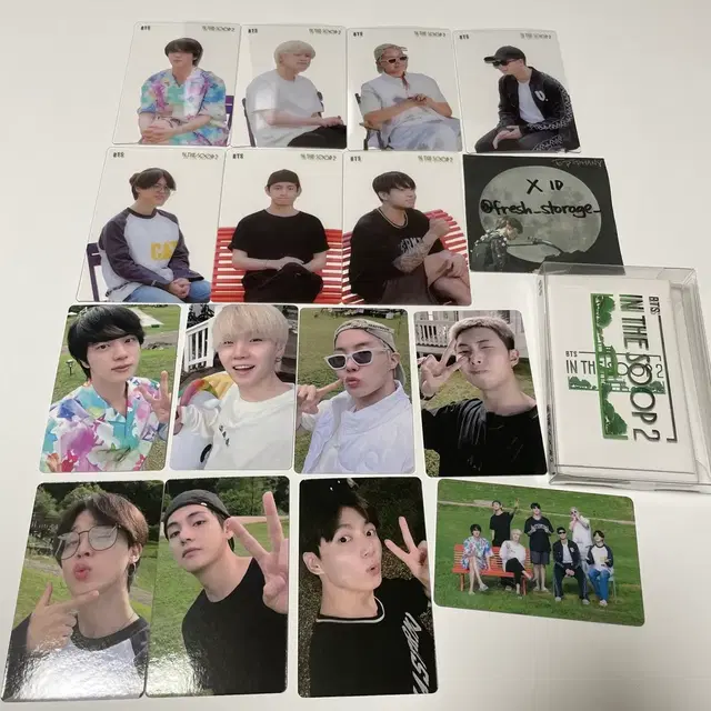 방탄소년단 인더숲 시즌 2 포카 BTS in the Soop 셀카 단체