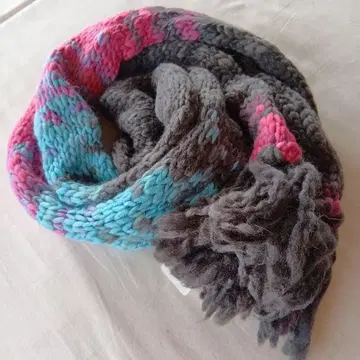 이탈리아제 머플러 그레이