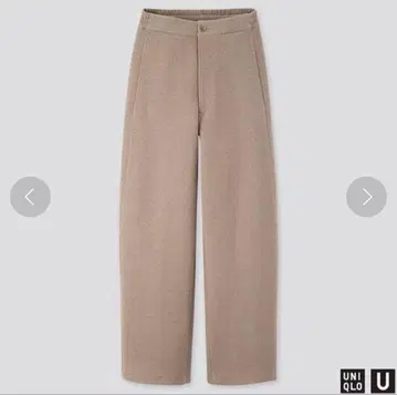 와이드 핏 커브 저지 팬츠 (기장 표준 72~74cm) 새상품급