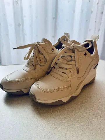 diana 슬림 레그 힐업 스니커즈 23cm 반짝반짝