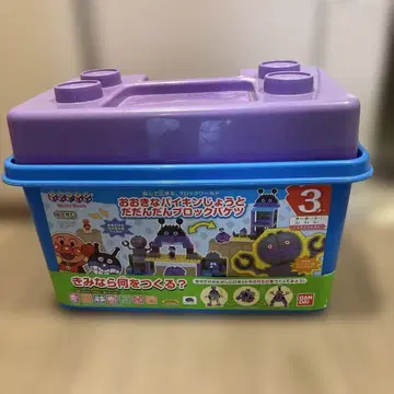 [ 3종류의 블록 버킷 ] 커다란 세균맨과 함께 즐거운 블록 부품