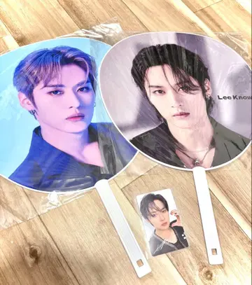 straykids 리노 부채 트레이딩 카드 3점 묶음 판매