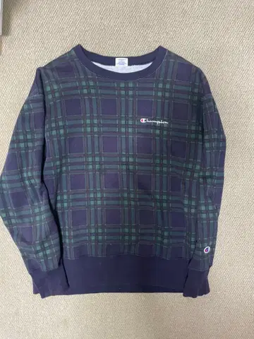 Champion 체크 무늬 트레이닝복 현행