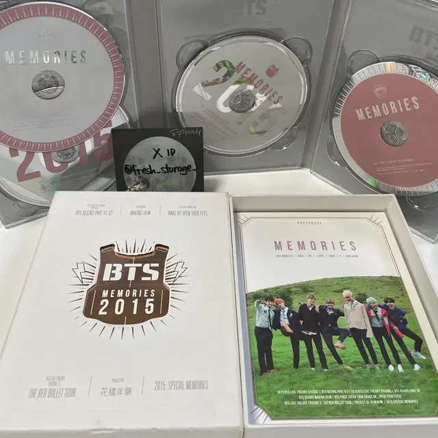 방탄소년단 2015 메모리즈 디비디 BTS DVD Memories