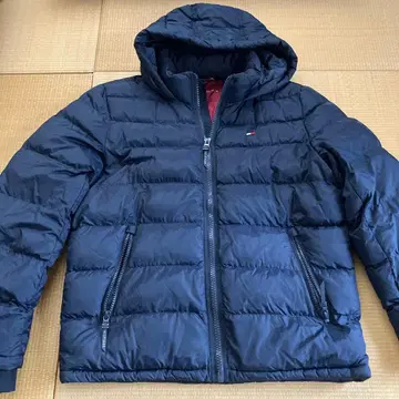 TOMMYHILFIGER 후드 부착 다운 자켓 사이즈 M