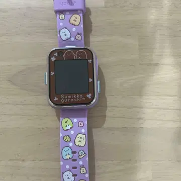 스미코구라시 디지털 워치 보라색