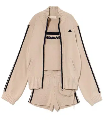 andmary Zoe 풀 집업 세트업