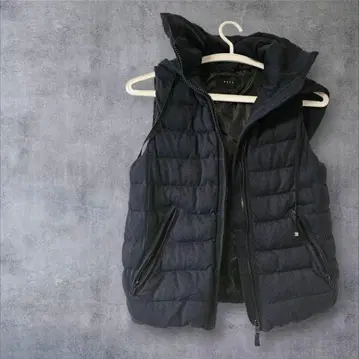 YEVS 후드 부착 퀼팅 베스트