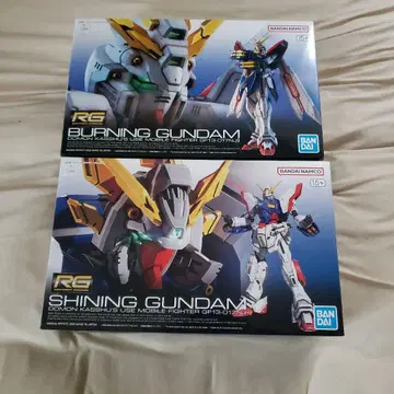 RG 갓건담 & 샤이닝 건담 세트