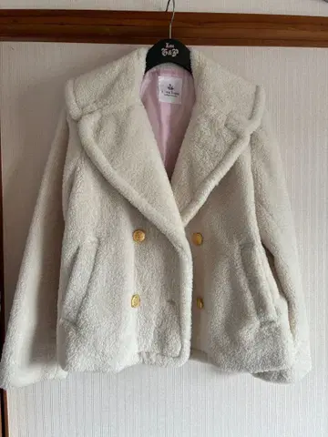 새상품급! 이데알루체 테디베어 아우터 아이보리