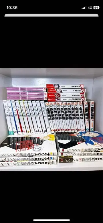 만화 소설 35권 묶음 판매 보석의 나라, 혈계전선 외