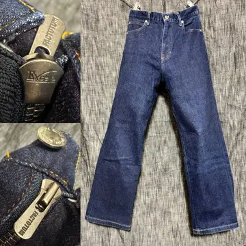 정가 22000엔 21SS FACTOTUM 스트레치 스트레이트 데님