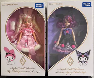 리카 & 마이멜로디 & 쿠로미 피규어 세트