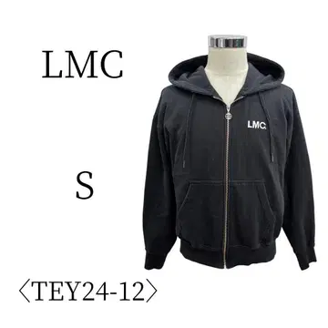 LMC 블랙 긴팔 후드티 S