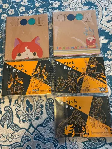 CROQUIS 스케치북 요괴워치 5권 세트