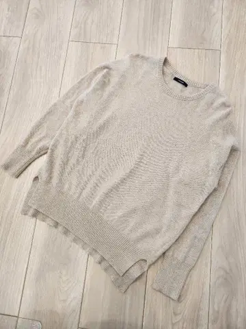 저널 스탠다드 캐시미어 100% 니트 스웨터 베이지