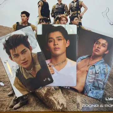 LYKN x Joong x Pond charm 트레이딩 카드 Pond 군