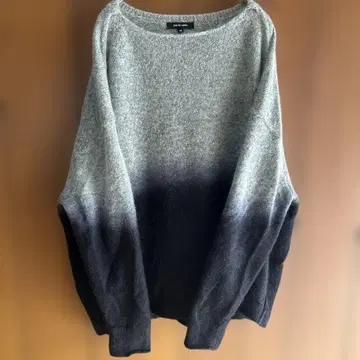 pas de calais 그라데이션 긴팔 스웨터 루즈핏