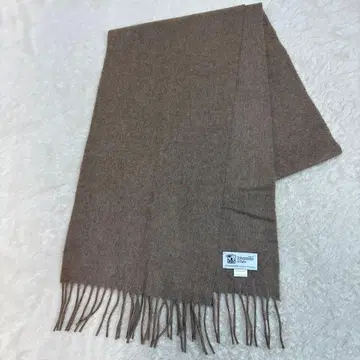 존스턴스 머플러 캐시미어 100% 베이지 스코틀랜드제