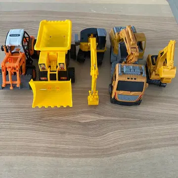 건설 차량 완구 5대 세트