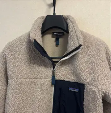 patagonia 플리스 자켓 베이지