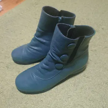 여성용 부츠 넓은 발볼