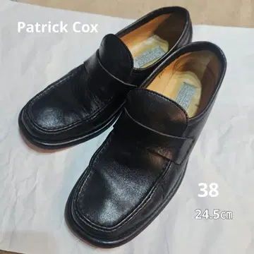 패트릭 콕스 블랙 로퍼 38 24.5