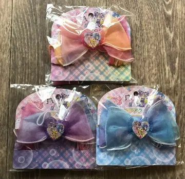 아이돌 프리큐어 리본 클립 액세서리 헤어핀