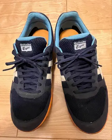 오니츠카타이거 스니커즈 네이비 26.0