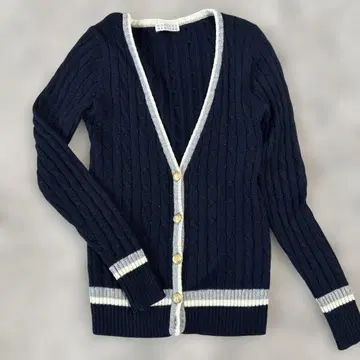 바니스뉴욕 가디건 하자 있음 (버튼 1개 없음)