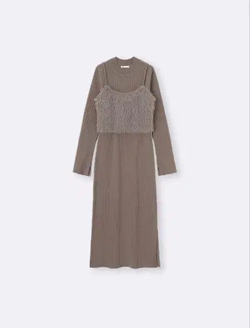 GU 2피스 뷔스티에 세트 원피스 L