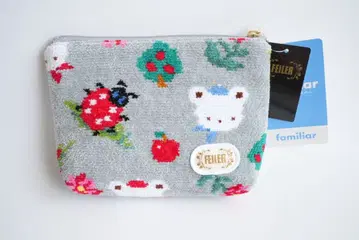 새상품 페이러 파미리아 콜라보 파우치 FEILER familiar