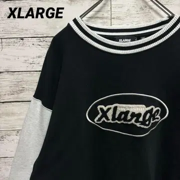 460 [ 레어 XL ] 엑스라지 반반자이 착용 파일 로고 맨투맨