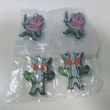 가면라이더 W 디케이드 러버 키링 4개 세트