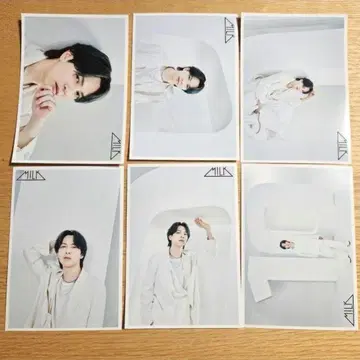 M!LK 요시다 진토 51번째 브로마이드 6장 컴프 세트