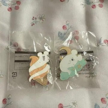 디즈니씨 아부르 바자르 핀 배지 2개 세트