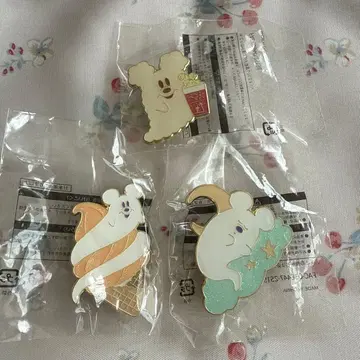 디즈니씨 아부르 바자르 핀 배지 3개 세트