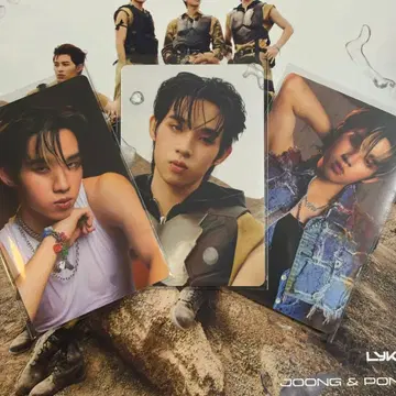 LYKN Joong Pond charm 트레이딩 카드 Hong