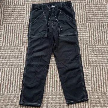 Lee Lee 블랙 워크 팬츠