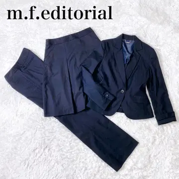 새상품급 에무에후에디토리아루 팬츠 스커트 수트 셋업 3점