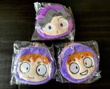 닌타마 미니 파우치 키링 아야베 키하치로 후와 라이조 하치야 사부로