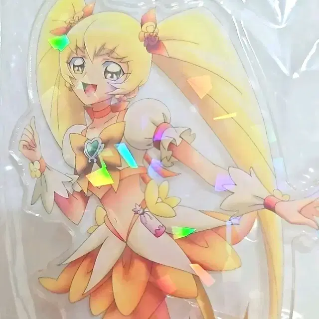 미개봉 하트캐치 프리큐어 큐어 선샤인 홀로그램 빅 아크릴스탠드