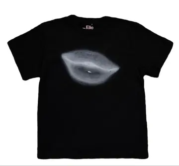 ELLE TERESA Lip Tee [Black] XL size